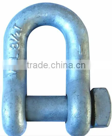 EUROPEAN TYPE COMMERCIAL LARGE DEE SHACKLE