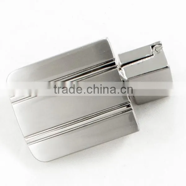 Popular man reversible belt fancy buckles