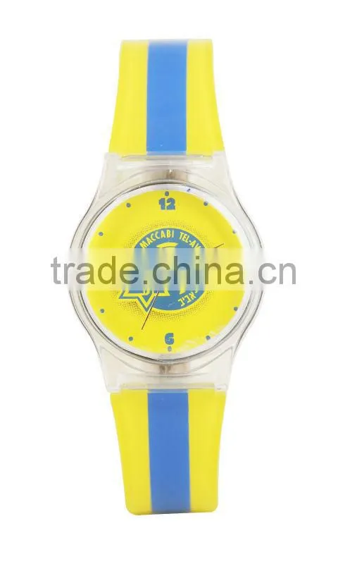 Cheap plastic custom promotional watches