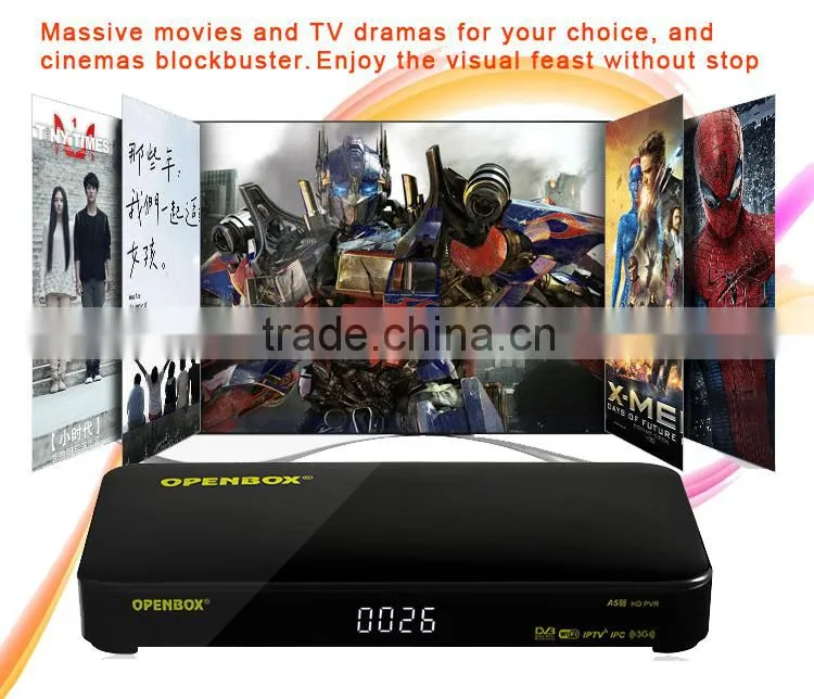 Super cheapest A5S satellite receiver DVB-S2 satellite antenna mag254 Support 4K TV IPTV XBMC