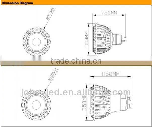 high brightness led white/ledlight/lampade a led