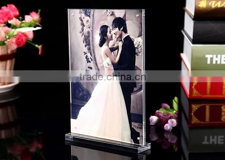 A4 acrylic magnet display photo frame
