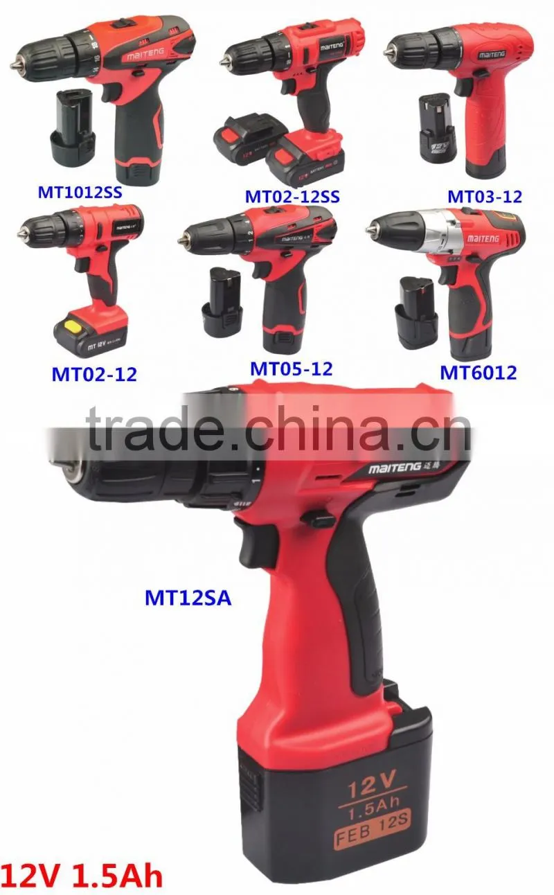 12v li-ion good quality cordless power tools impact wrench set price