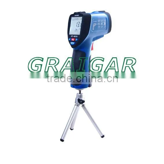 Infrared thermometer HT-8873 (-50-1150 centigrade) hand-held with LCD DISPLAY with Adjustable emissivity