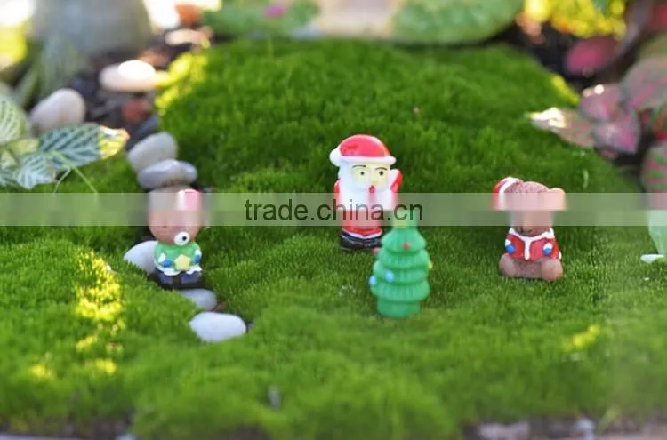 DIY SUPPLIERS Kawaii Christmas tree & Santa Claus resin crafts -> _-> wholesale ceramic hand carved wooden figurines