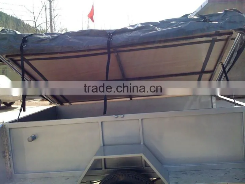 outdoor hot galvanized camping trailer