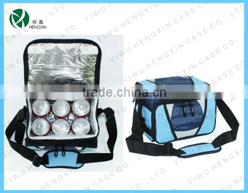 with strap shoulder can cooler bag