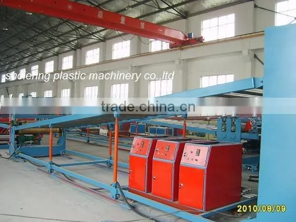 PP PE board plastic making machine