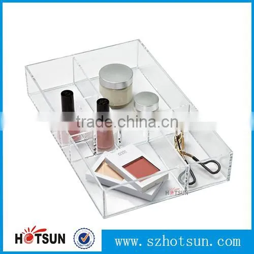 hot sales Acrylic food serving tray for Christmas festival