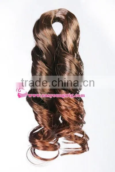 Synthetic hair bulk, hair extension, hair pieces for braiding