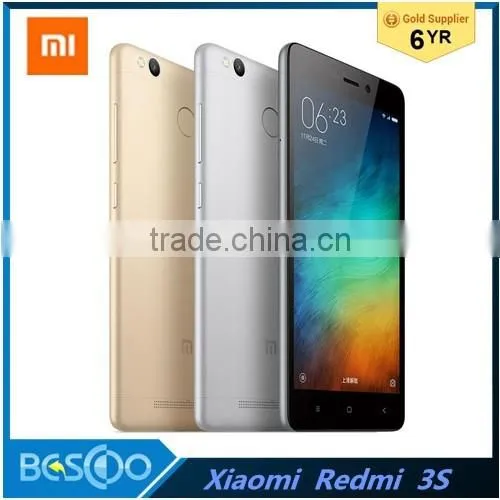 Original xiaomi redmi 3s 3 s Mobile Phone Fingerprint ID Snapdragon 430 Octa Core 5" 720P 13MP Camera Metal Body cell phone