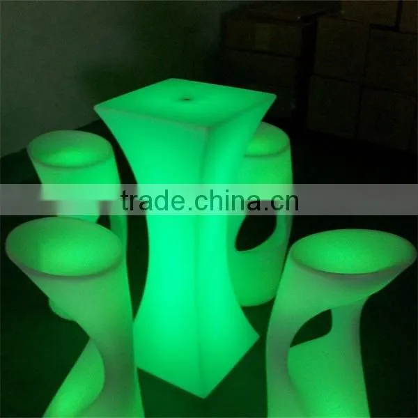 Illuminated Led Bar Table