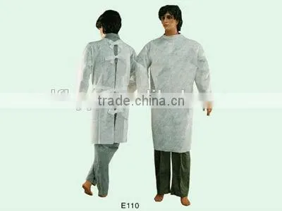 one size PP cheap disposable medical gowns