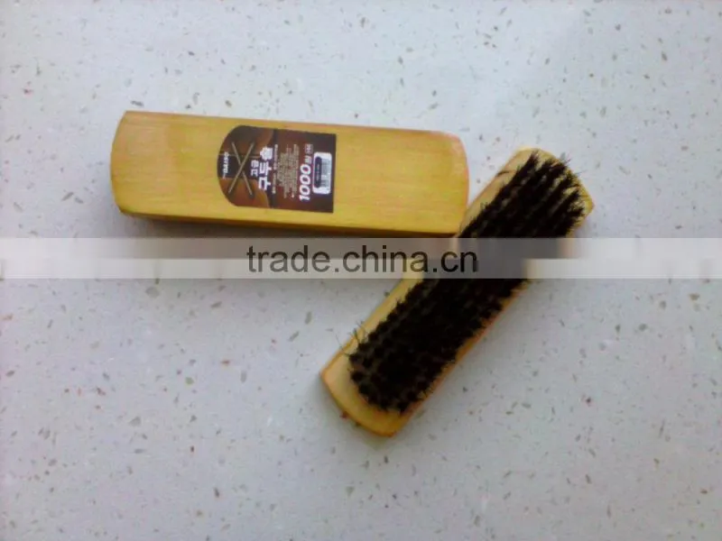Factory Price Promotion Price wooden shoes brush