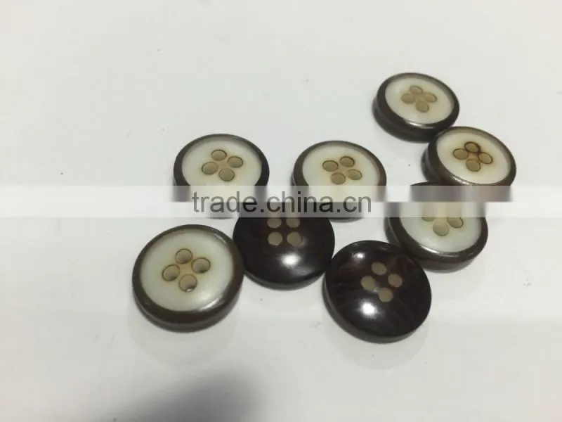 4 Holes Dyed Natural Corozo Nut Buttons