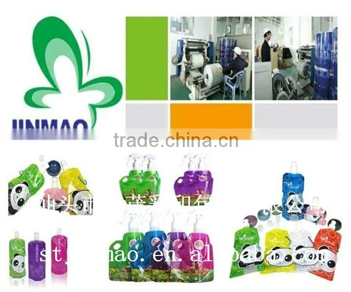 Customize printed aluminum foil stand up bag with zipper