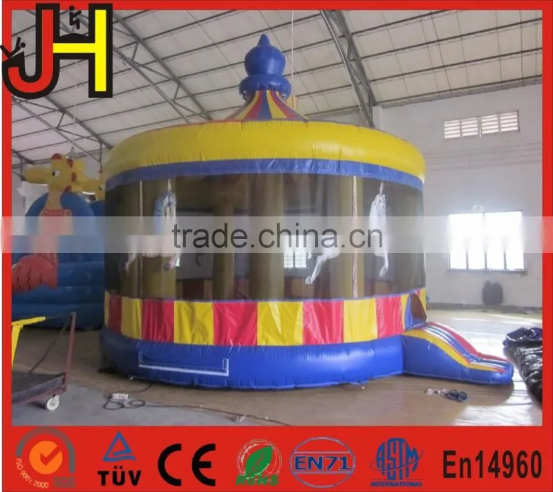 Inflatable toys, bungee trampoline, inflatable Oblique Trojan