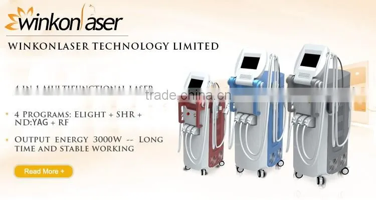 Dark skin hair removal machine 3 color acne removal equipment cpt skin rejuvenation machine