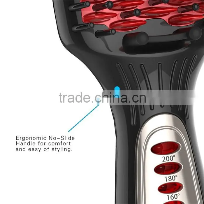 Modeling,Curly and straight hair fast the product straight comb
