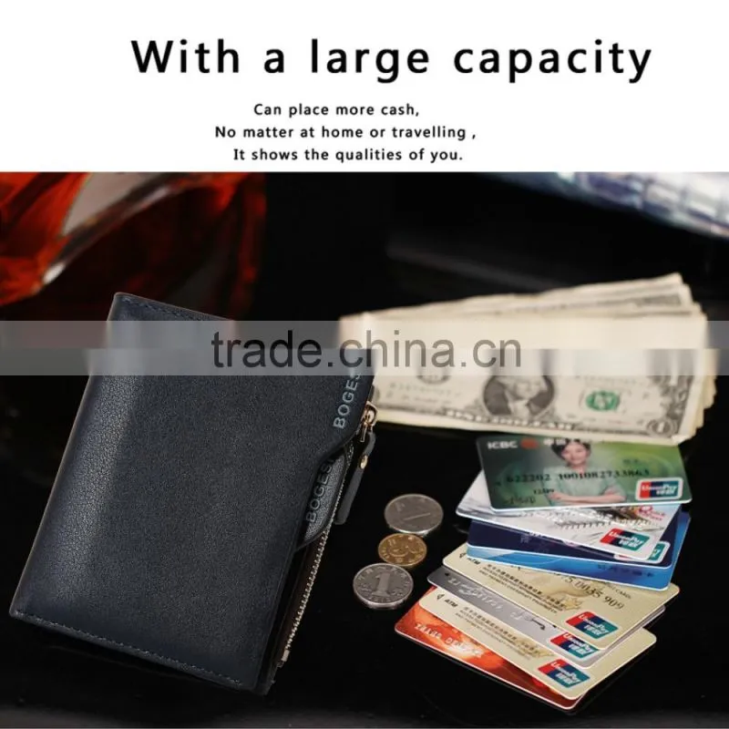 Multi Functional Wallet Credit Card Wallet Fashion Wallet For Men(Blue)