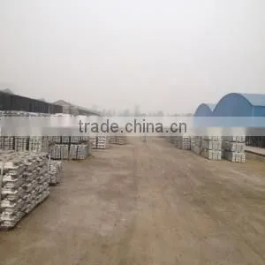 Factory hot sale primary aluminium ingot widely used in packing industry