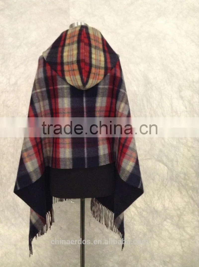 New designed jacquard double layer cashmere shawl cashmere scarf