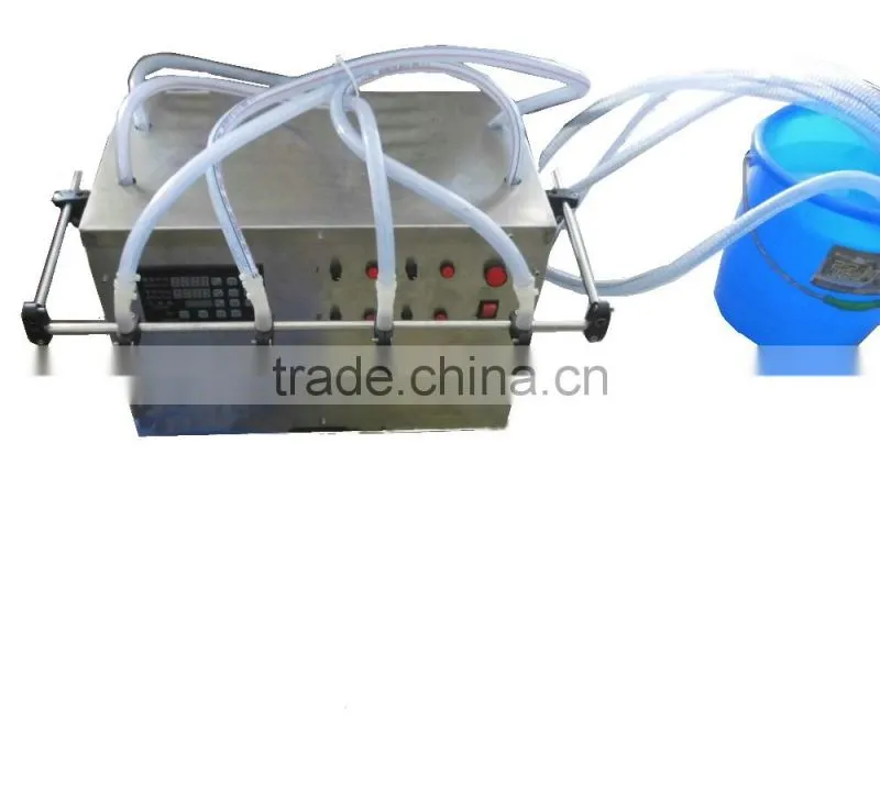 Semi automatic electric 1L Double nozzle engine oil filling machine