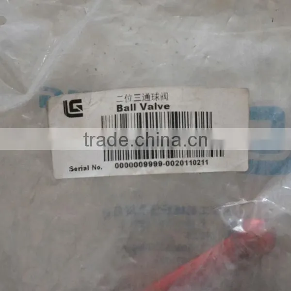 Liugong 80G Bridge Cooling System Part 12C0176 Ball Valve