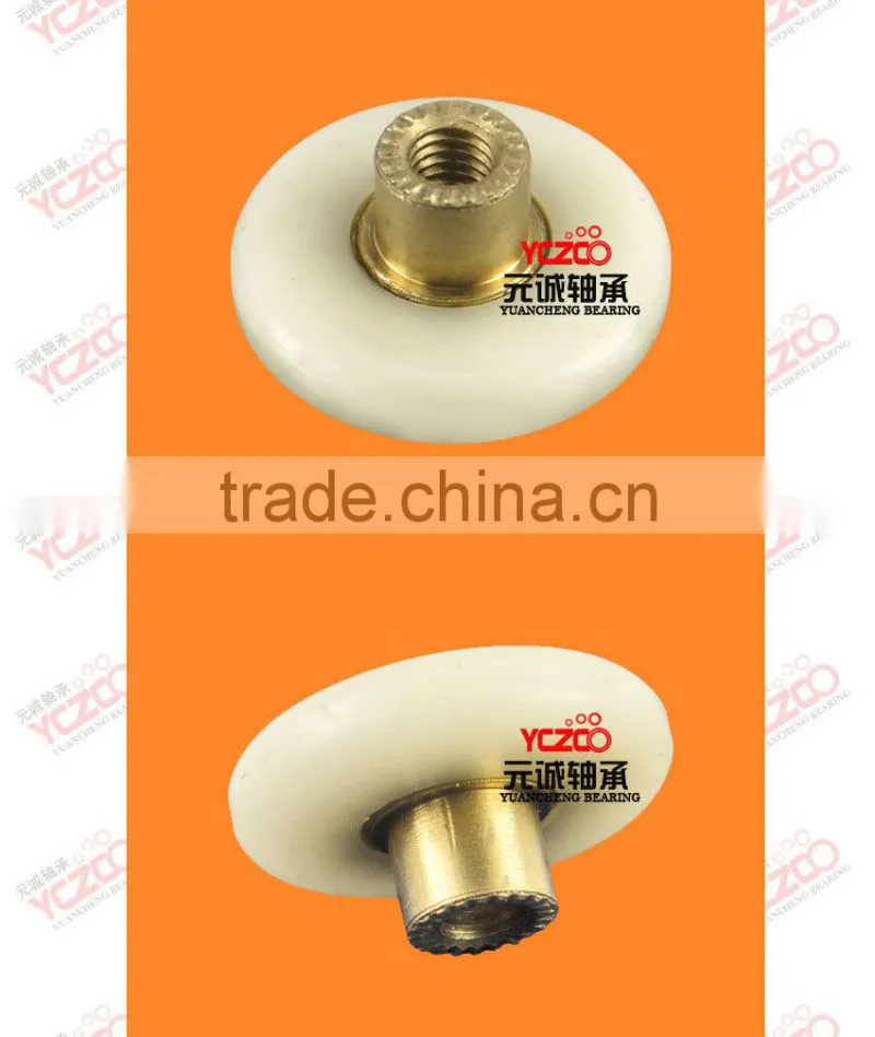 Wholesale aluminum bearing wheels for sliding shower room