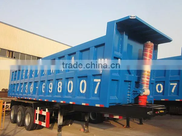 cheap rear dump semi trailer for sale