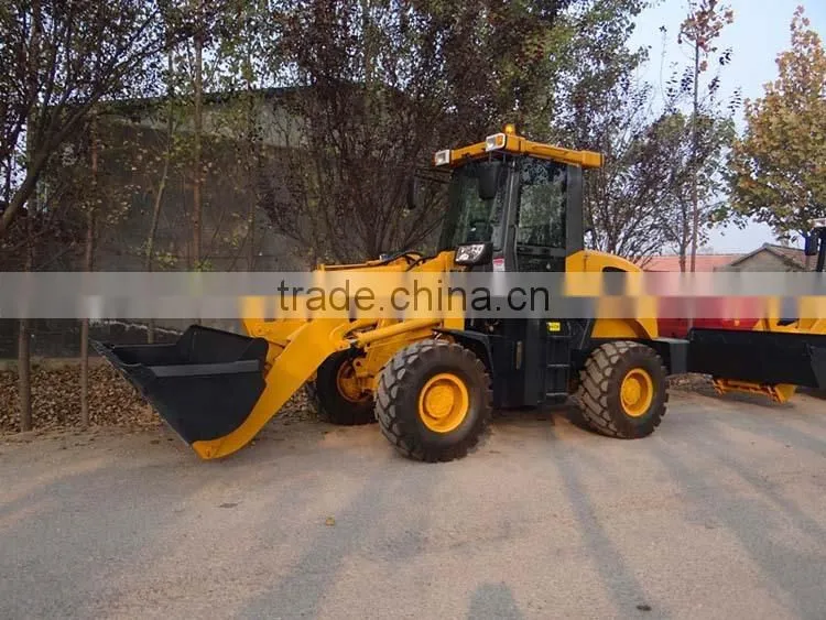 1.6T ZL16F CE Certified Europe Market wheel loader with forks