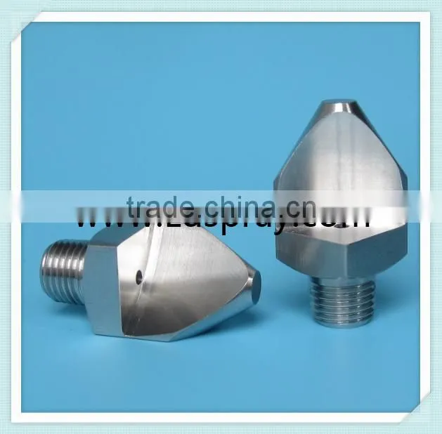 Narrow angle flat fan water jet nozzle