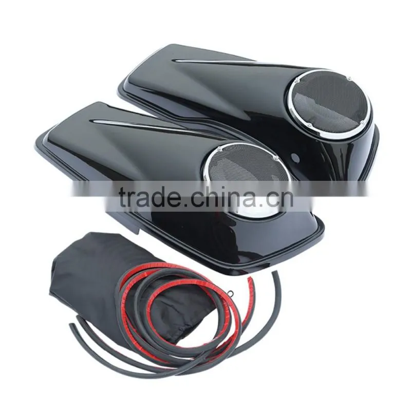 6.5" Speaker Saddlebag Lid For Harley Touring Electra Road Street Glide 14-17