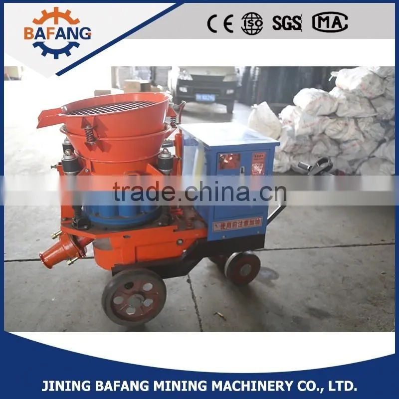HSP-5/ HSP-7/HSP-9 series wet-mix shotcrete machine with ISO MA