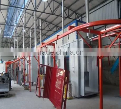 China supplier automatic powder coating line production line