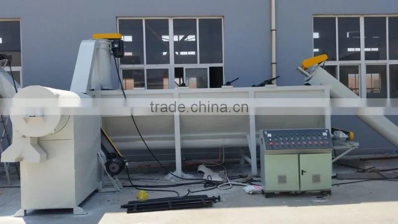 plastic PET bottle washing and cleaning machine line