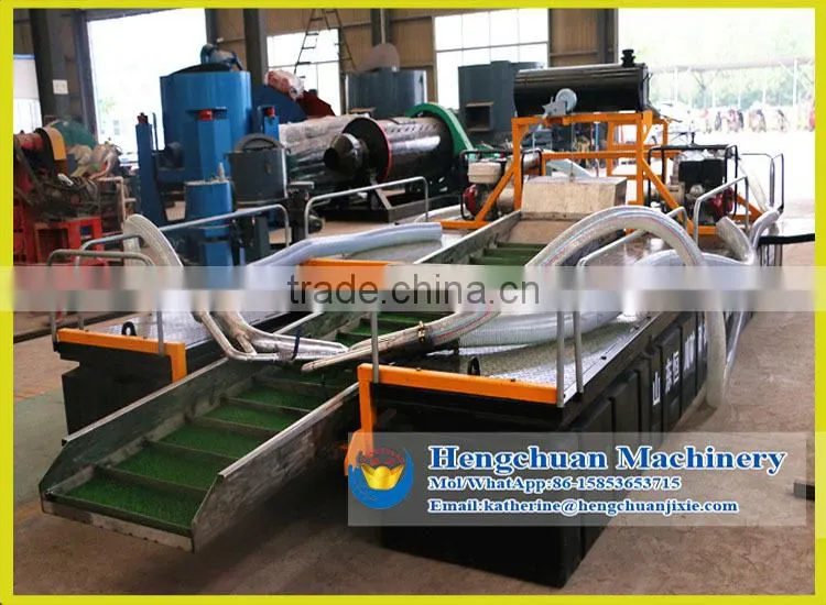 Chinese Small Gold Dredger Boat Portable Mini Gold Dredge Machine
