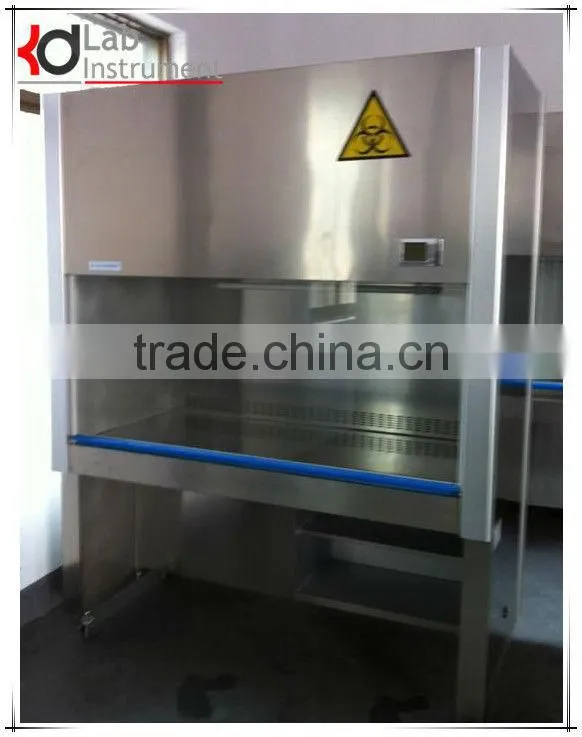 clean biological safety cabinet with alarm