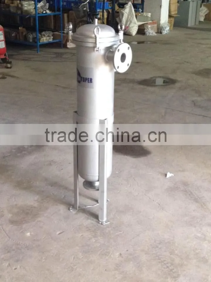 Water purification machine manufactrured in China of low price,simple bag filter for sale