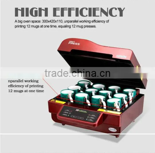 Inkjet Vacuum 3D Sublimation Machine (AHP01)