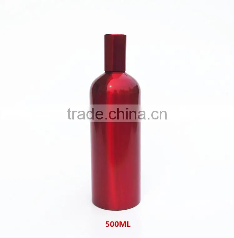 Wholesale 30ml-500ml aluminum spray perfume bottles with metal cap for cosmetic packaging