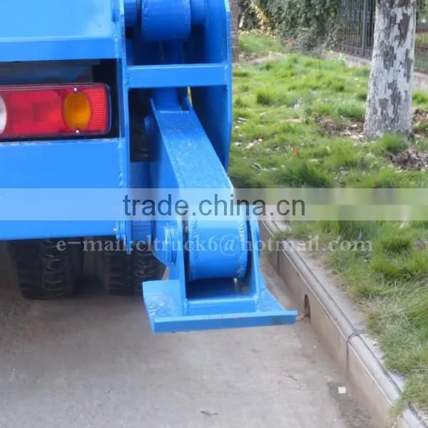 170hp 4*2 DONGFENG Garbage Truck with underground bucket 6ton