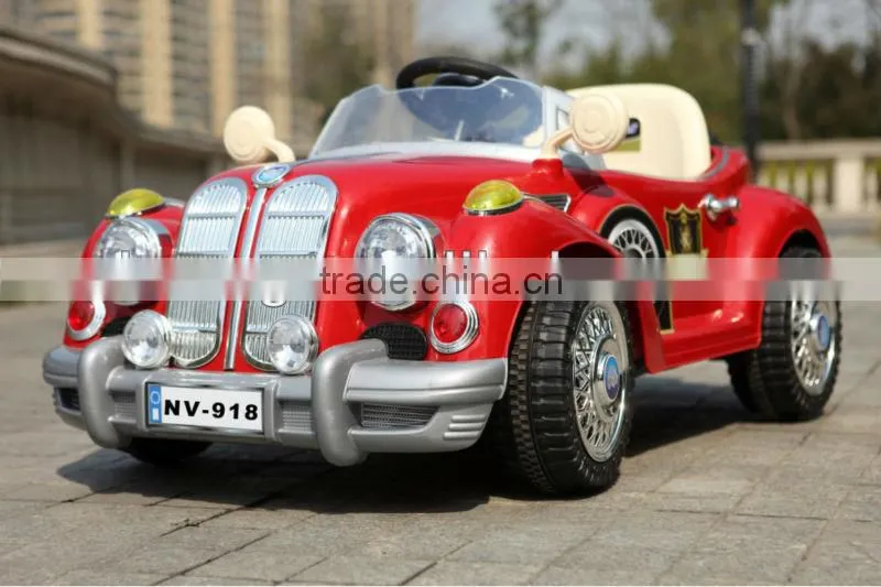 Baby Electric Ride On Car Retro Style
