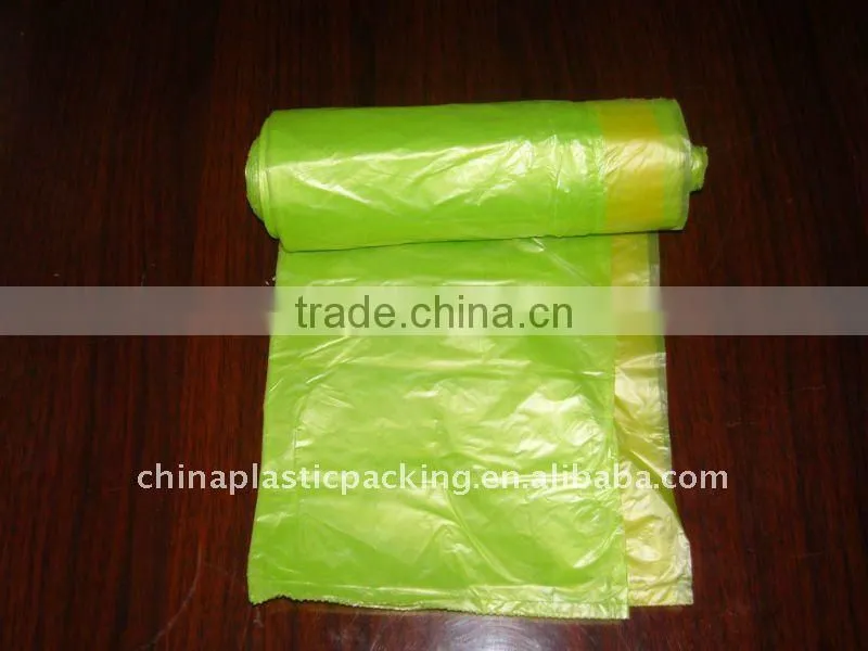low price exported the plastic drawstring garbage bag