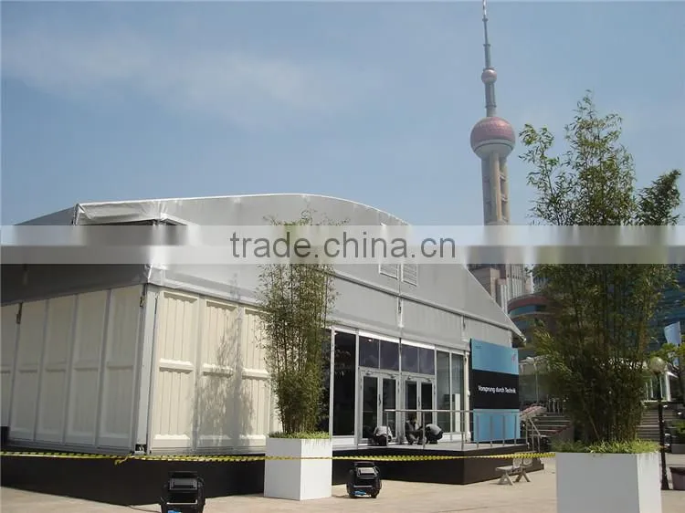 Modern large tent curved roof tent for party, event or exhibition