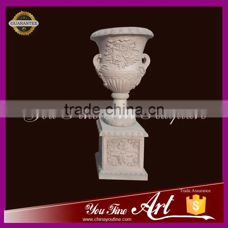 outdoor marble planter for sales