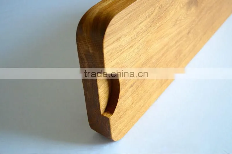 Wooden Serving Tray Oak Fruit Tray Dessert Plate