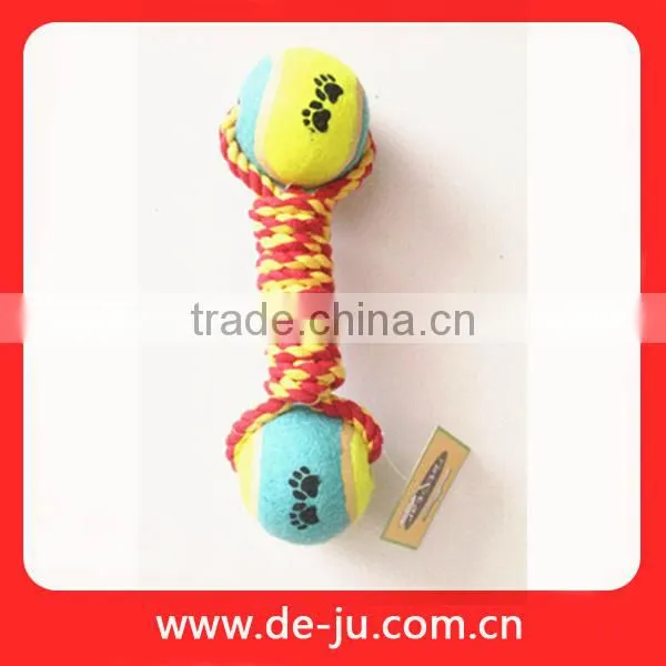 Dog Cat Pet Colorful Rope Lucky Dog Toy