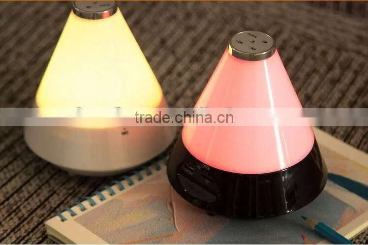 2015 LED Colorful LED Light Bluetooth Speaker 360 Degree Super Bass 3D Sound BT Speaker With FM Radio