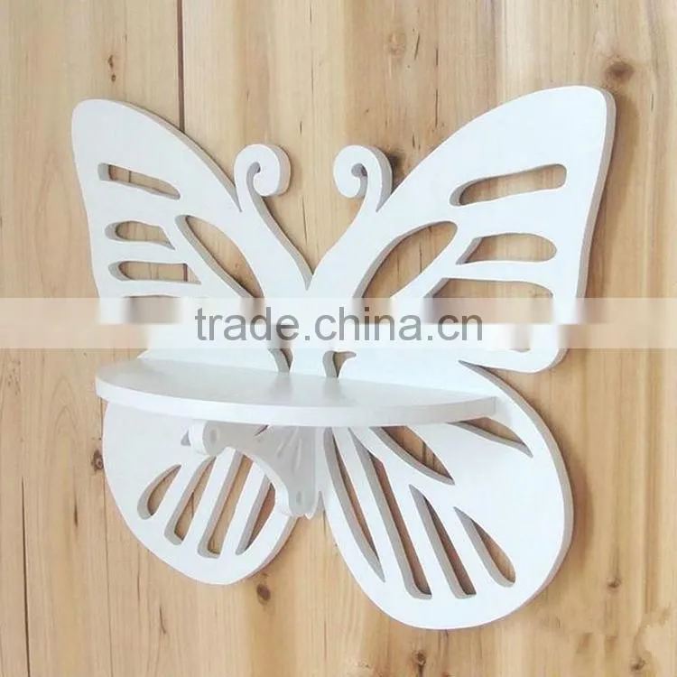 2015 custom mini high-grade wooden wall shelf lovely